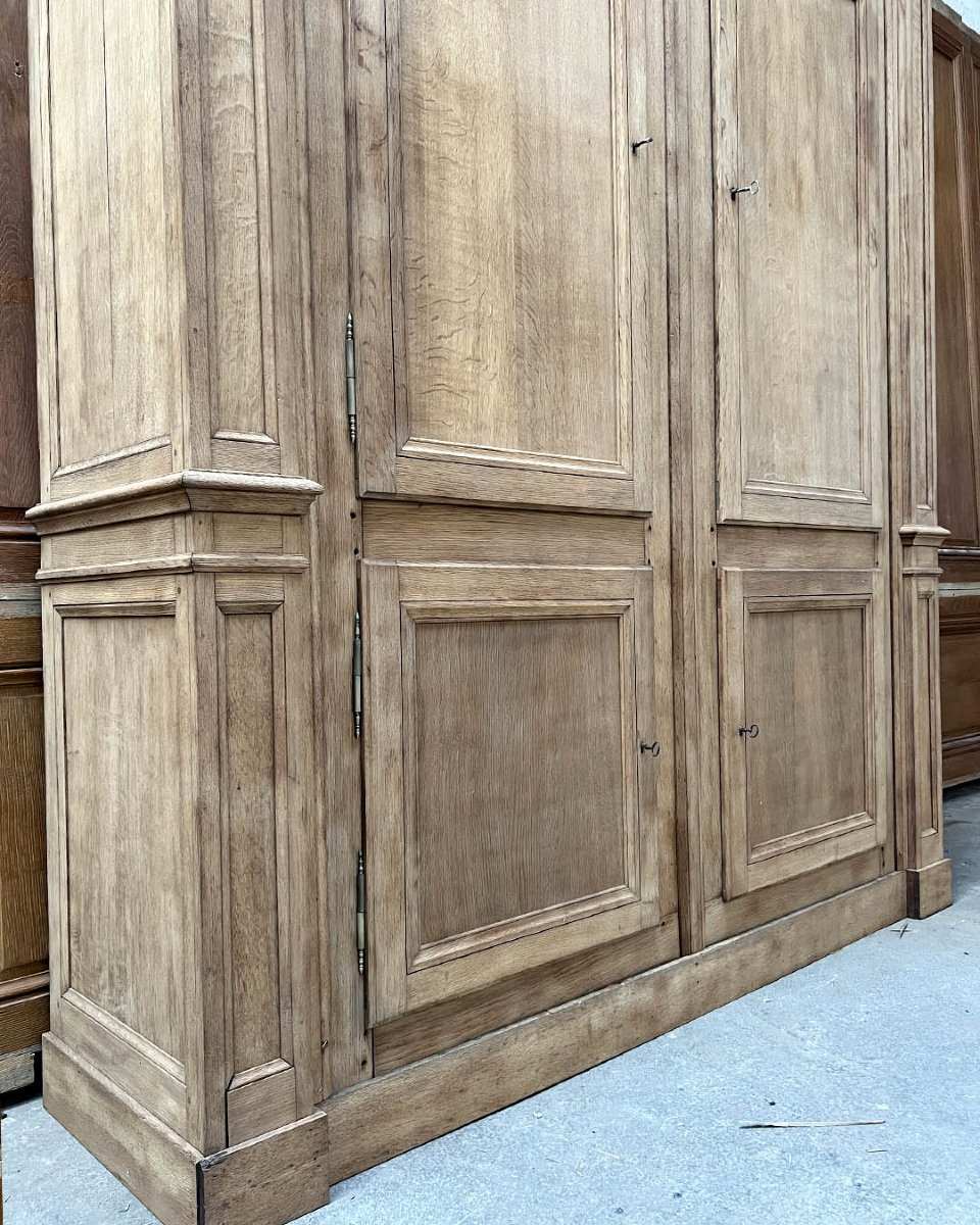 Stripped Oak Wardrobe-photo-4