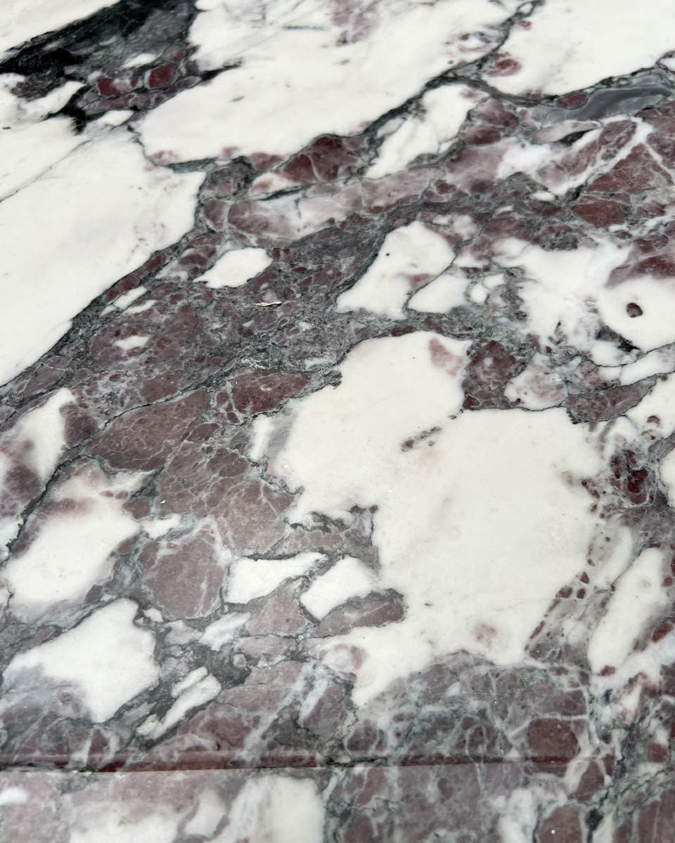 Console d’esprit Louis XVI plateau marbre-photo-8