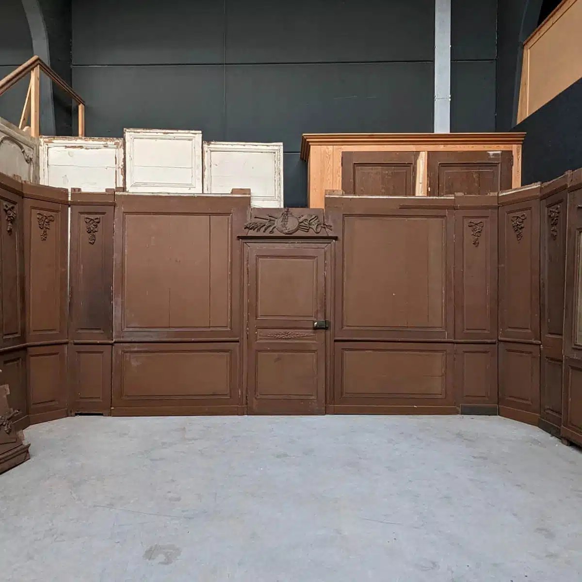 Boiserie Auvergnate d’époque XIX, 14,77 m-photo-3