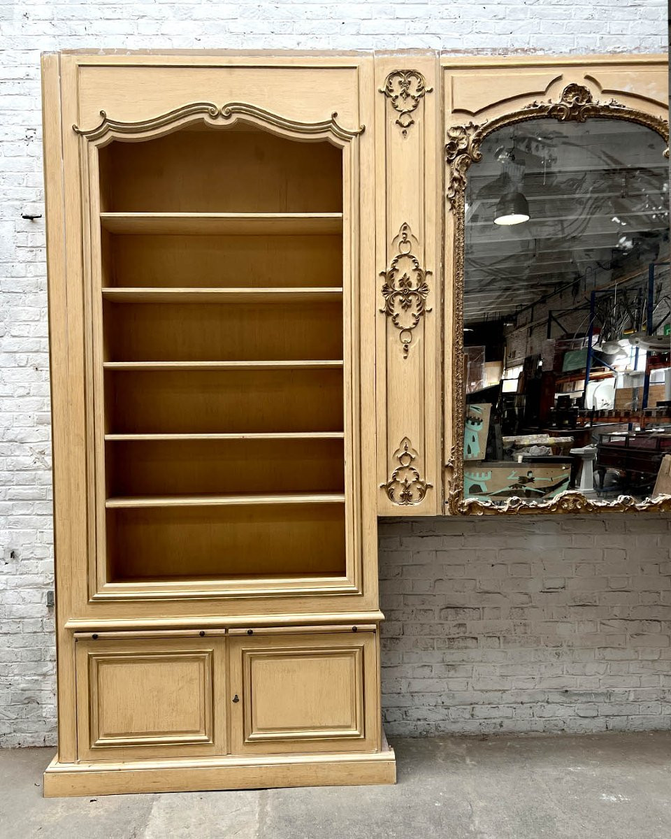  Boiserie bibliothèque d’esprit Louis XV-photo-3