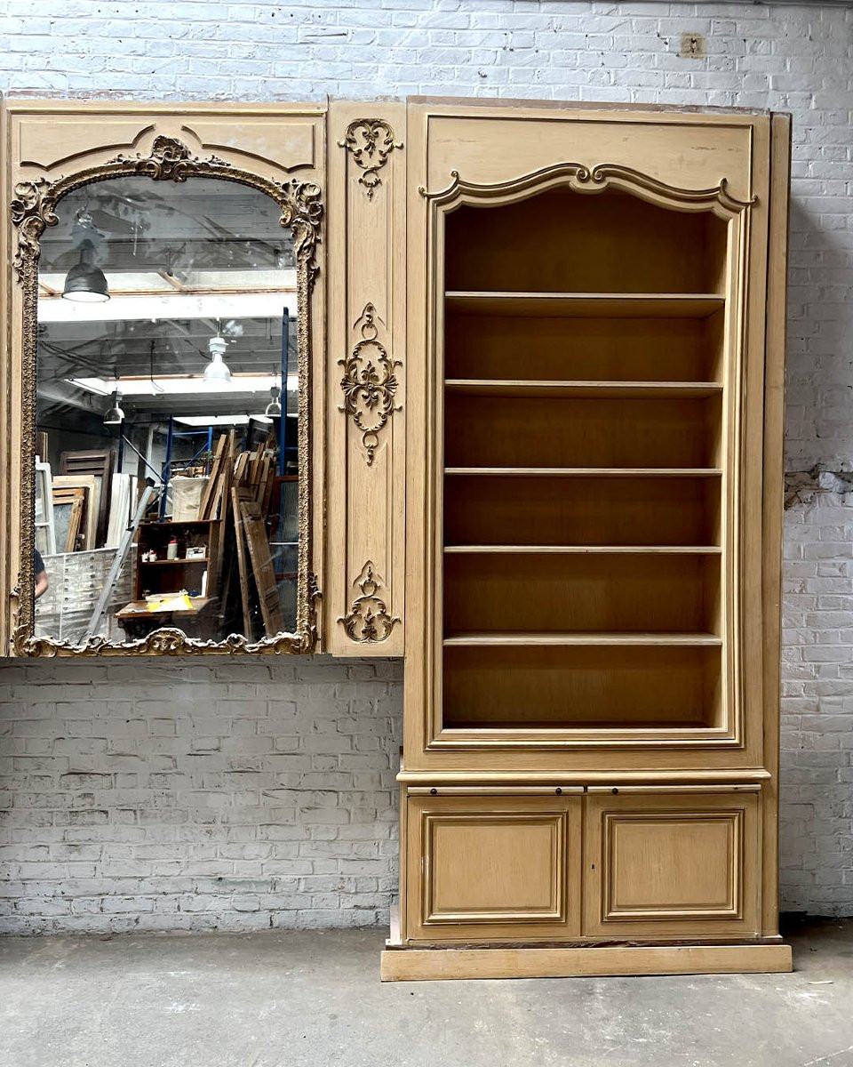  Boiserie bibliothèque d’esprit Louis XV-photo-4