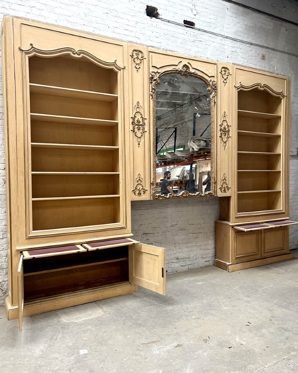  Boiserie bibliothèque d’esprit Louis XV-photo-2