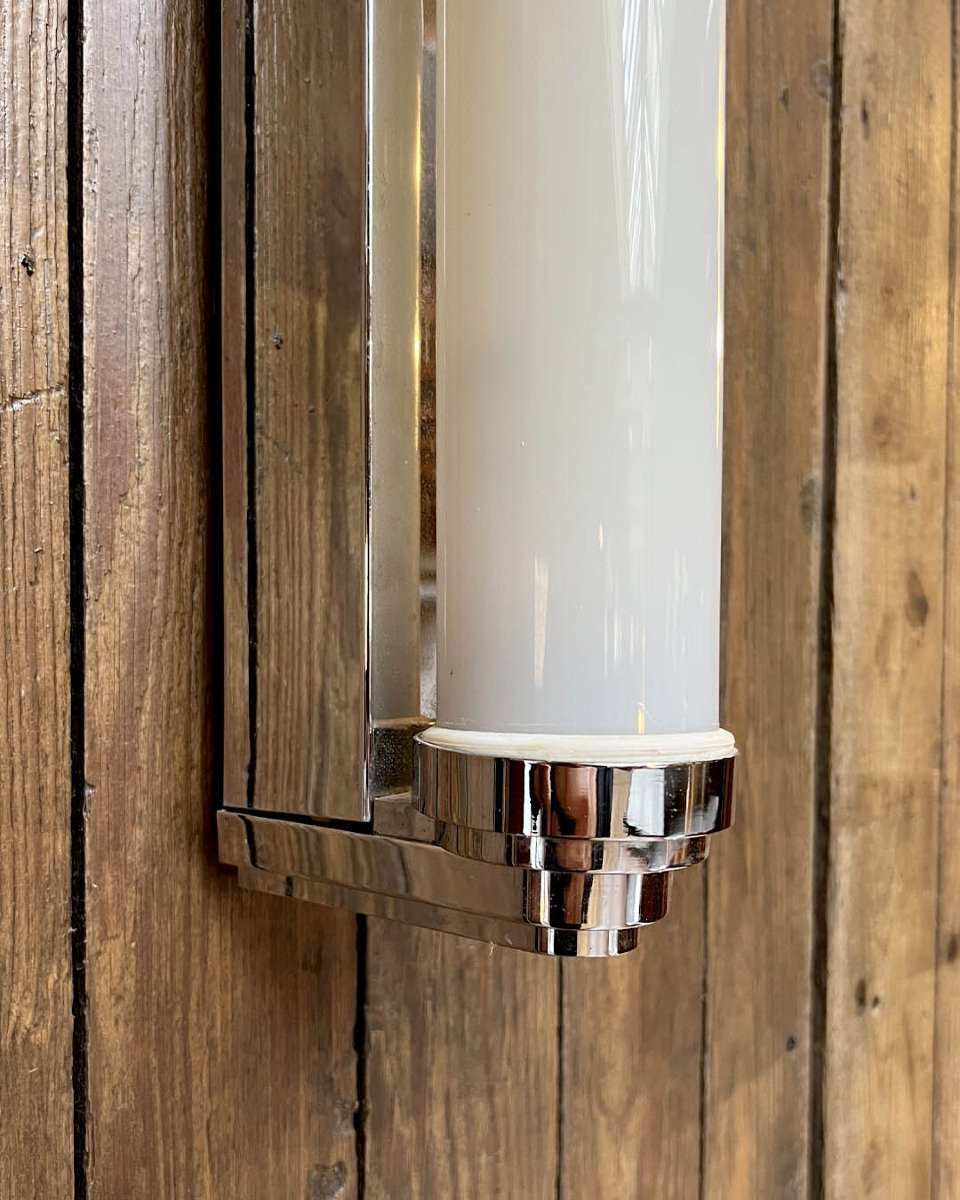 Paire d’appliques vintage moderniste,1970-photo-3