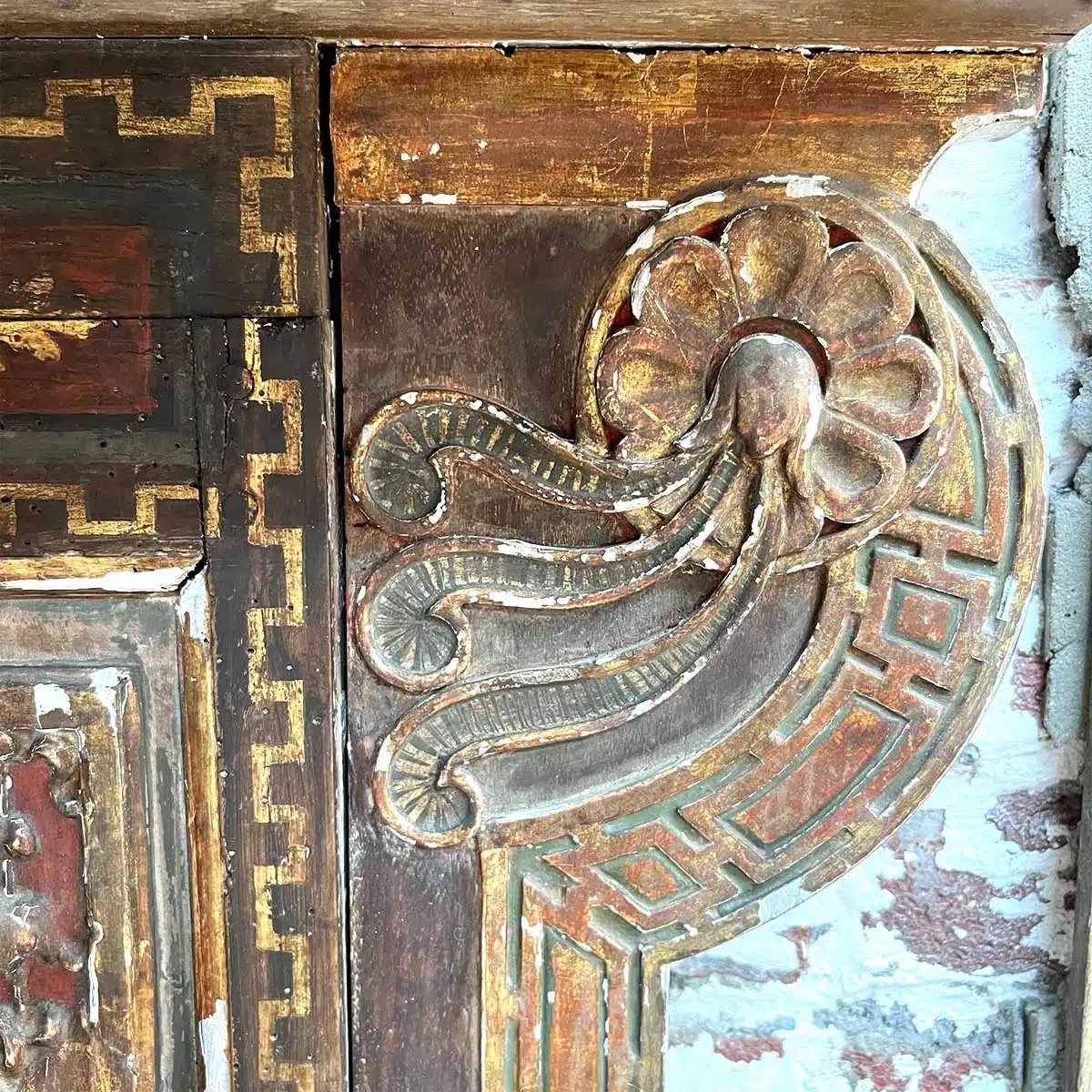 Autel tabernacle Italien du XVIIème-photo-1