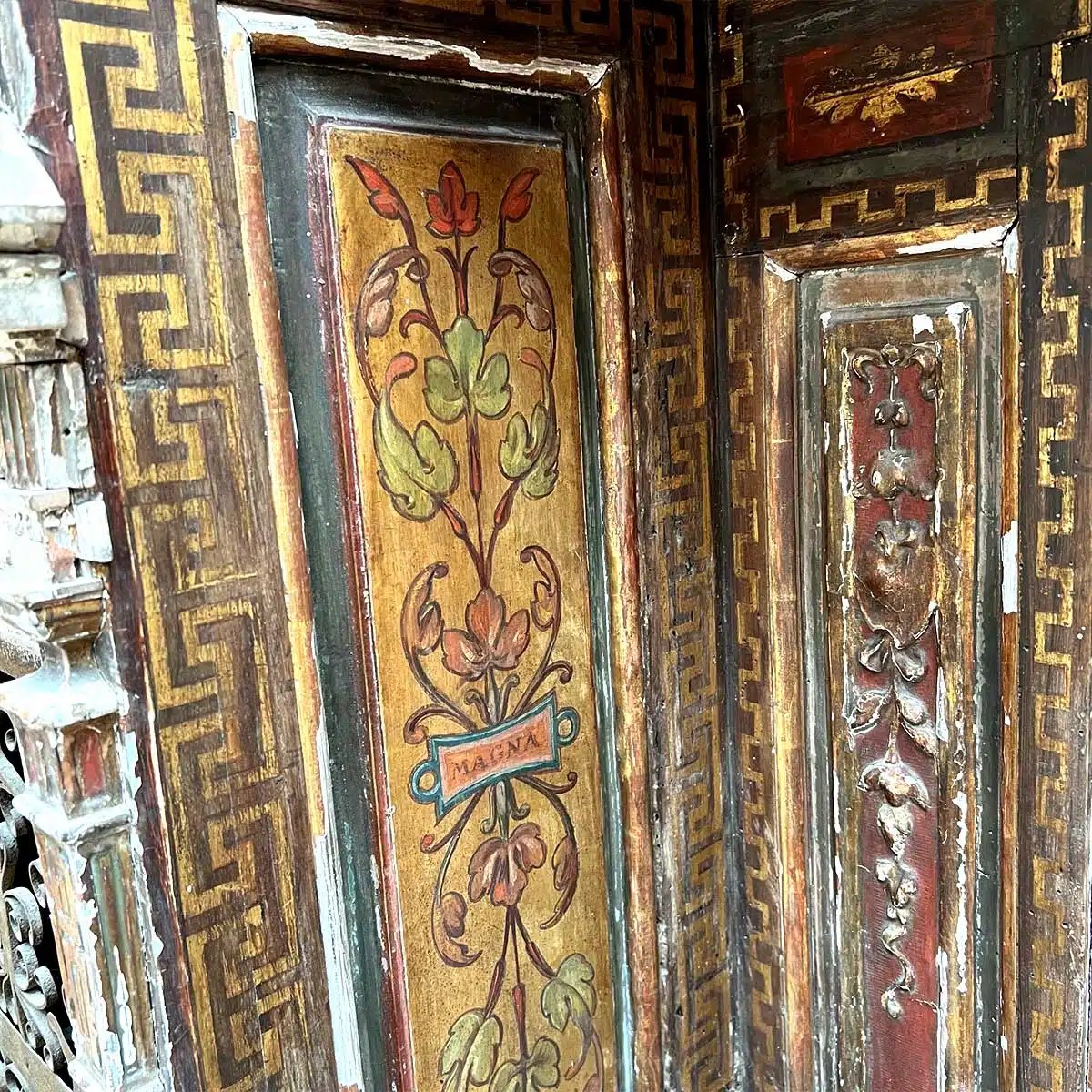 Autel tabernacle Italien du XVIIème-photo-6