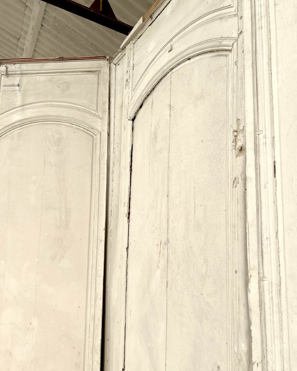 Boiserie d’esprit Louis XV en chêne, 10m linéaire-photo-3