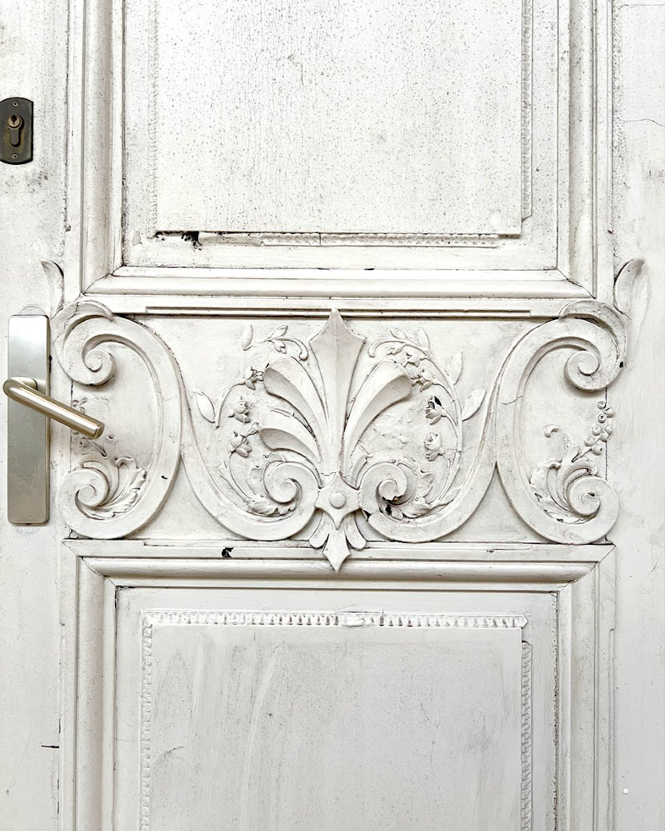 Paire de doubles portes d’esprit Louis XV-photo-3