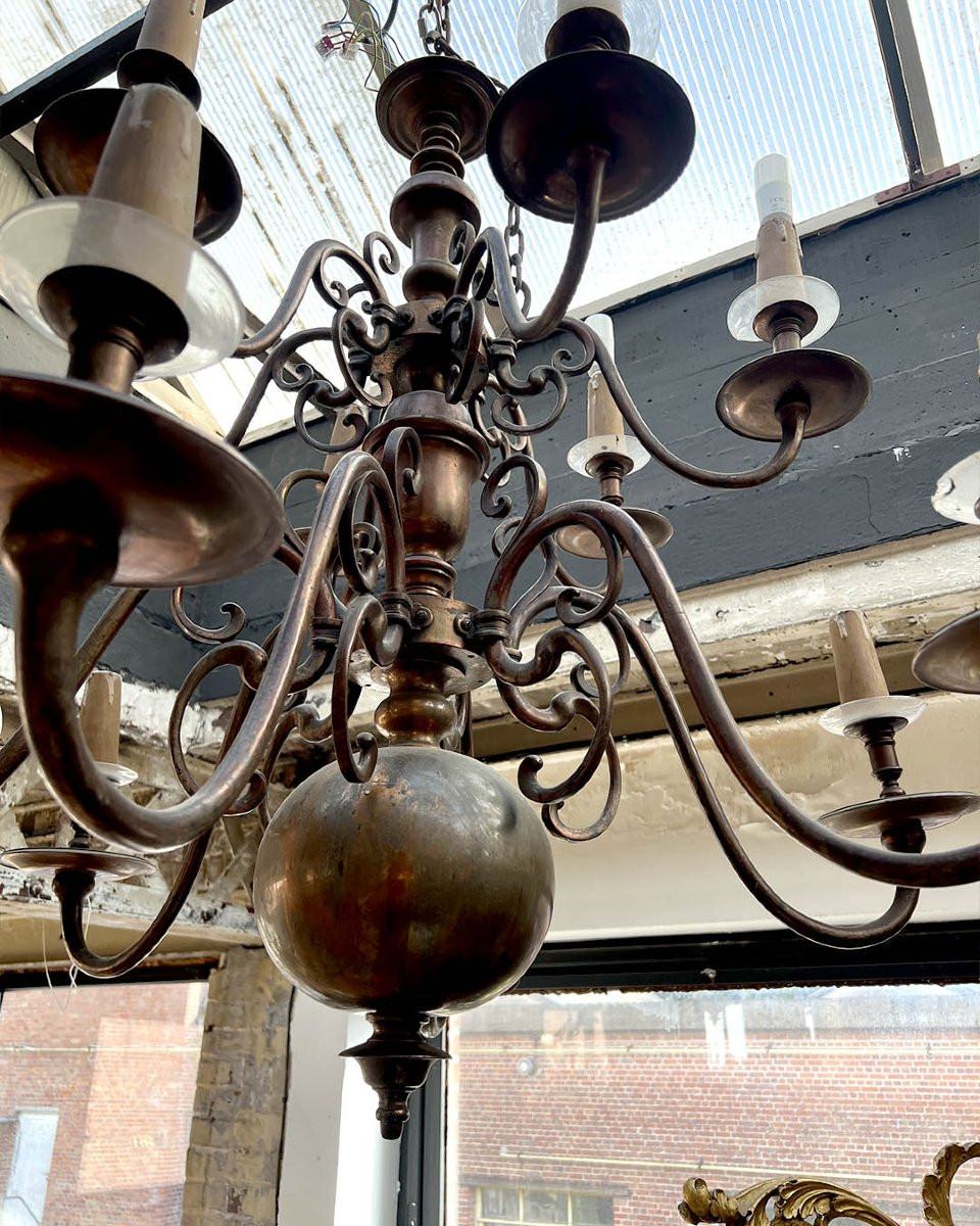 Large Dutch-style Chandelier-photo-3