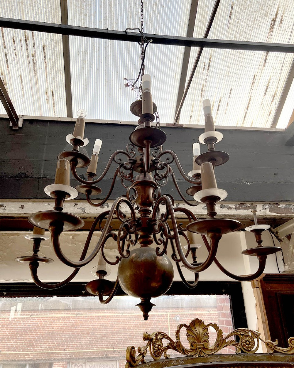 Large Dutch-style Chandelier