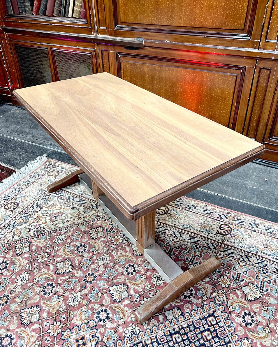 Lot de tables bistrot à quatre couverts d’esprit Art Déco-photo-3