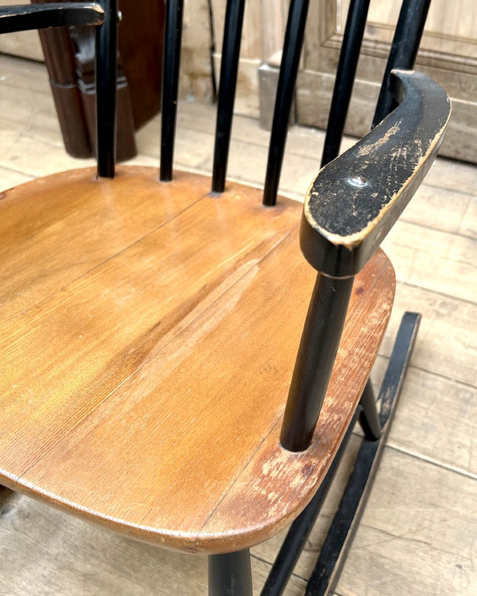 Tapiovaara Ilmara Swing Chair For Asko-photo-1