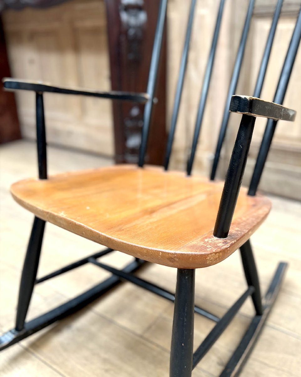 Tapiovaara Ilmara Swing Chair For Asko-photo-6