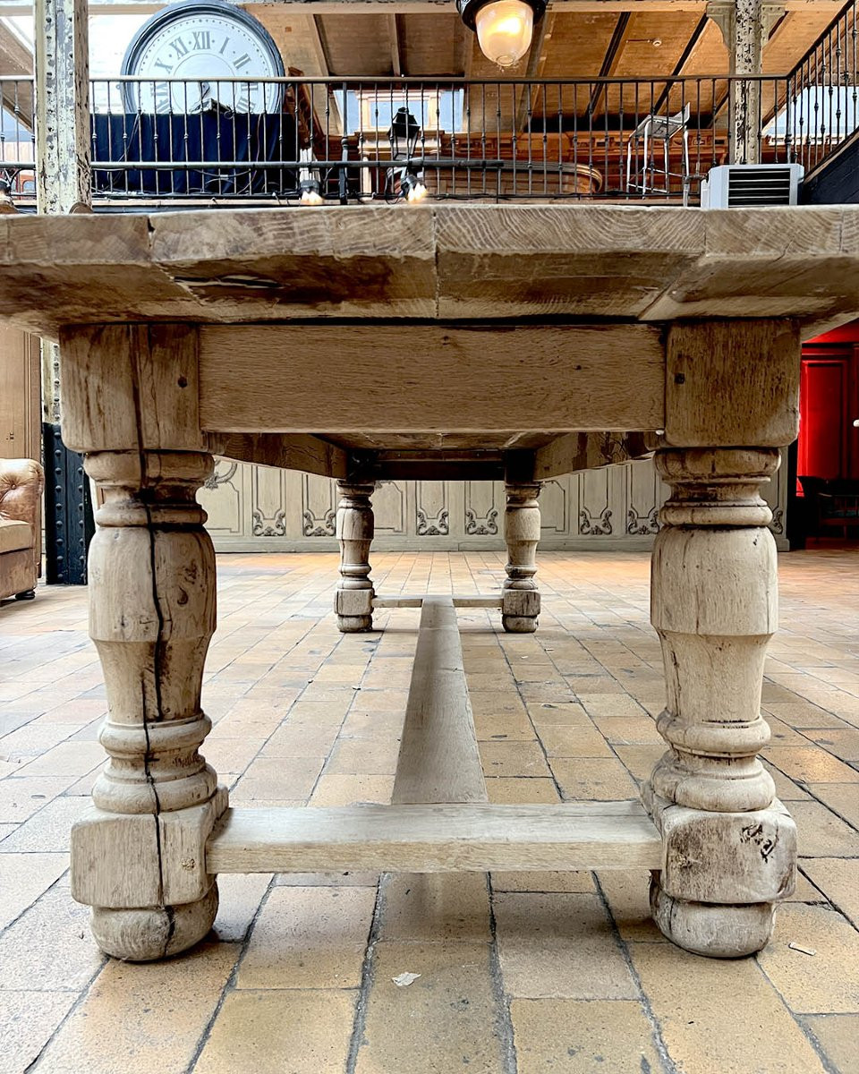 Oak Table 298×75.5×90.5cm-photo-2