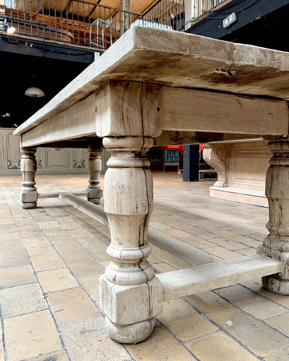 Oak Table 298×75.5×90.5cm-photo-3