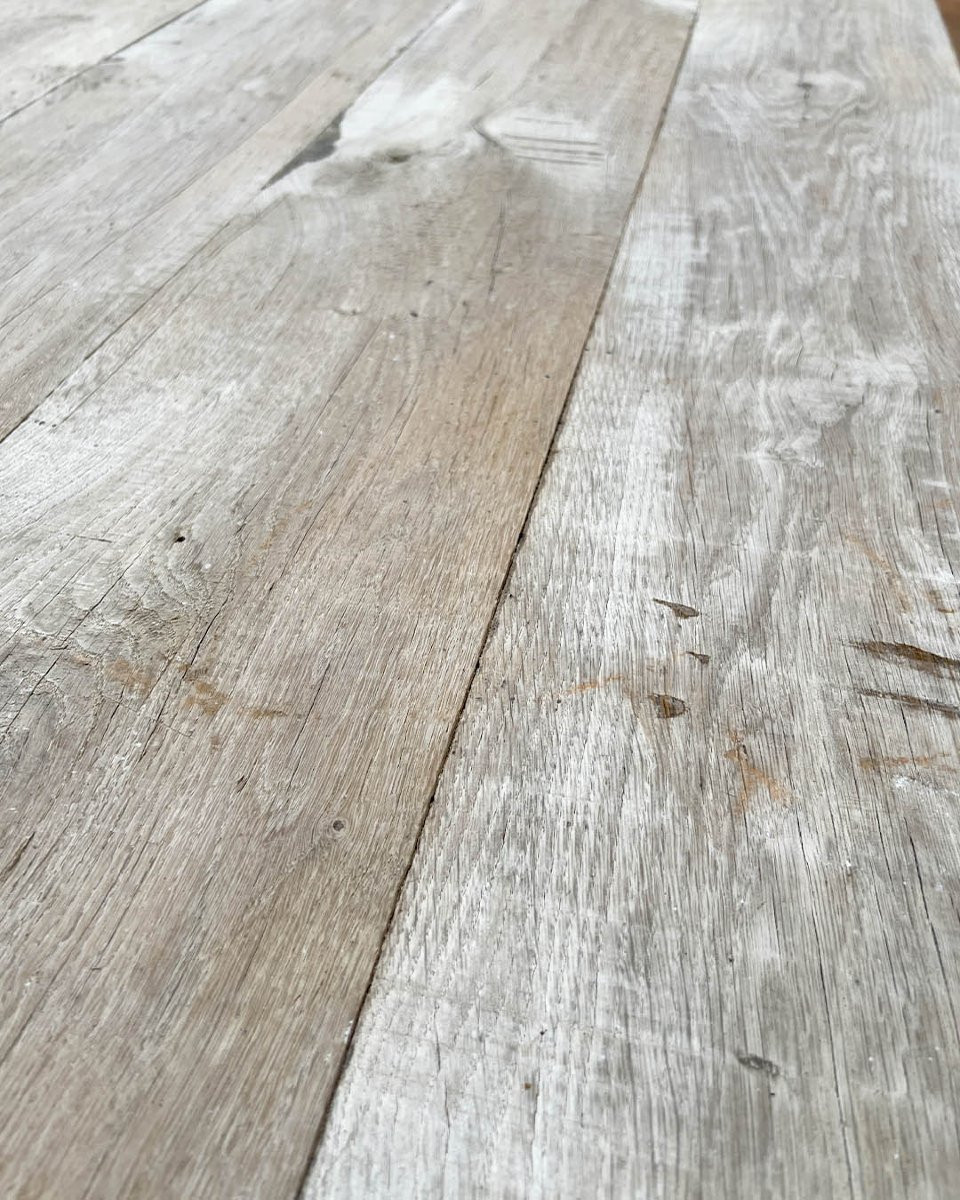 Oak Table 298×75.5×90.5cm-photo-2