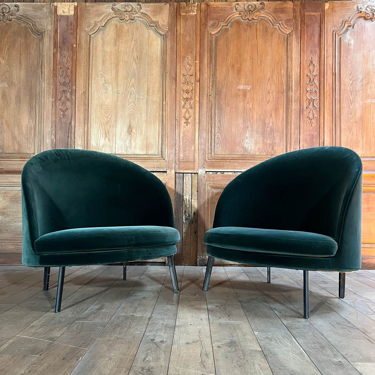 Paire de fauteuils Arflex Delfino