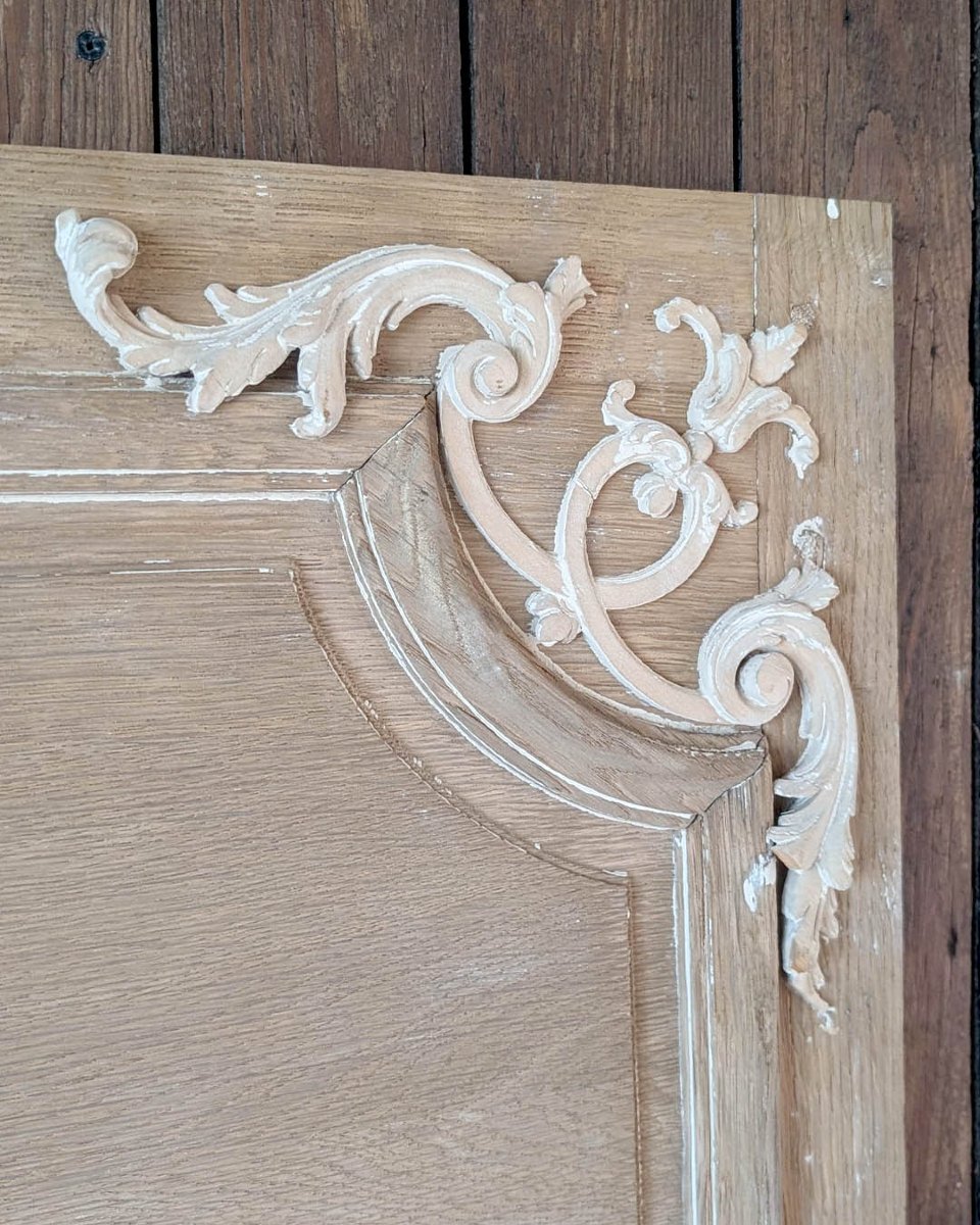 Pair Of Louis XV Carved Wood Transoms-photo-4