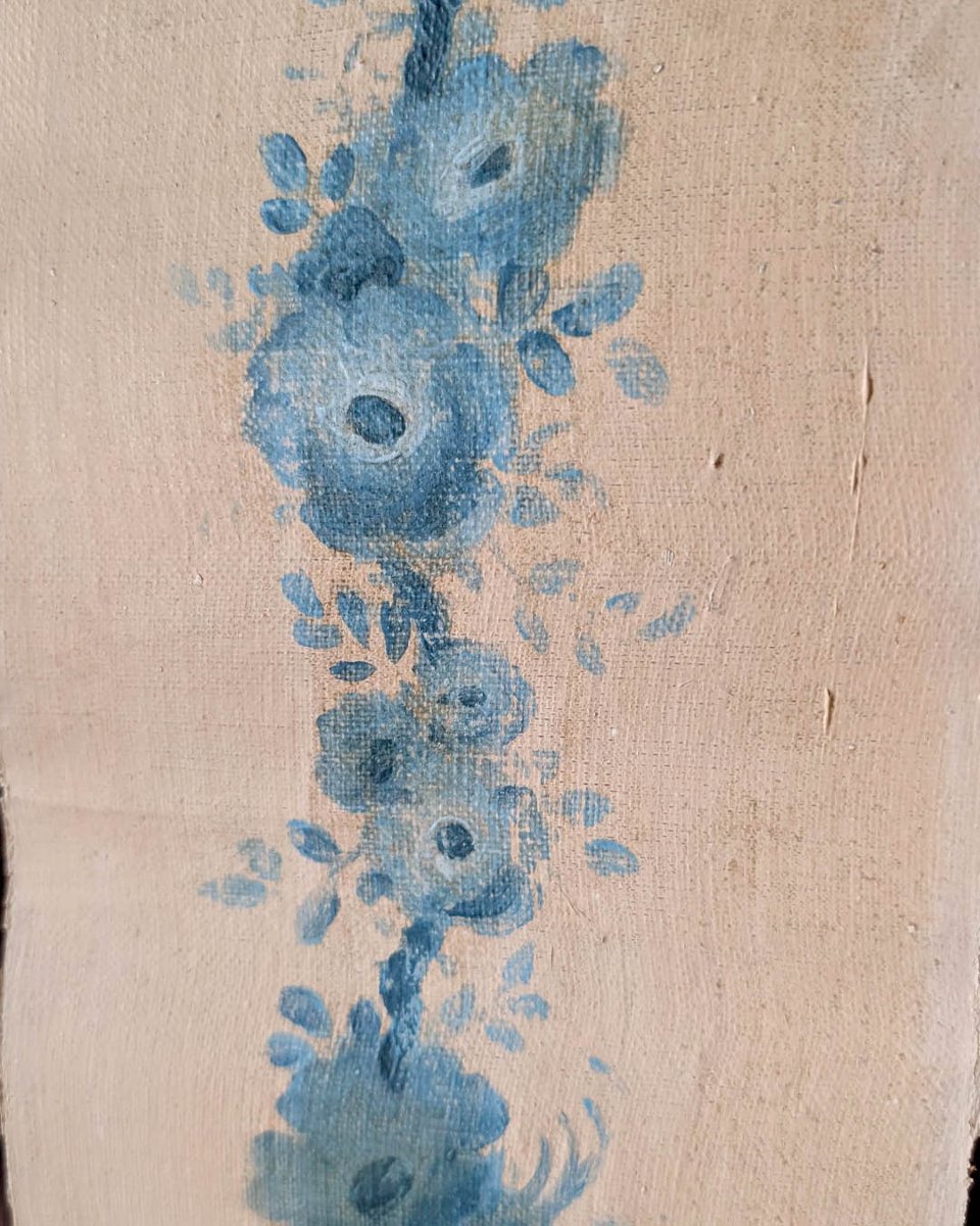 Ensemble de Fragments de Toiles Peintes à Décor de Chinoiseries-photo-6