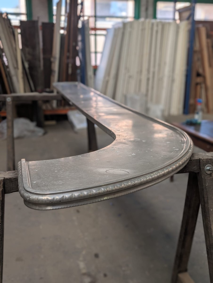 Pewter Tray For A Bar Counter-photo-1