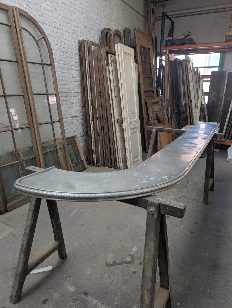 Pewter Tray For A Bar Counter