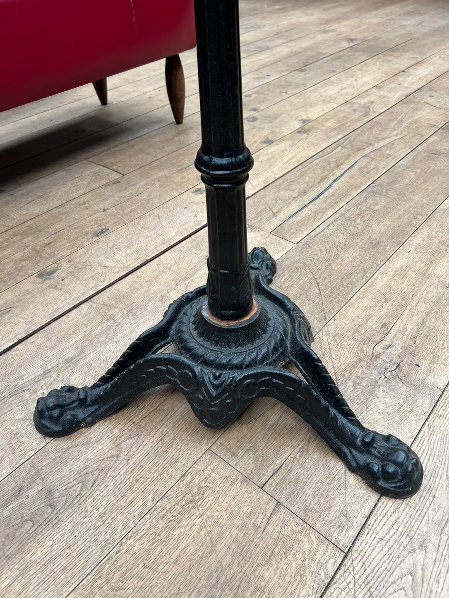 Cast-iron Bistro-style Bar Table, 69 X 108 Cm-photo-1