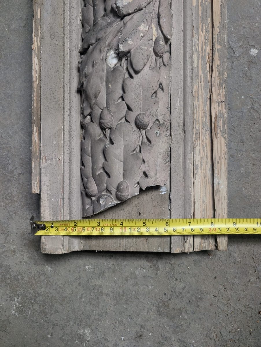 Pair Of Large Molded Moldings With Laurel Garland Motifs – Napoleon III-photo-2