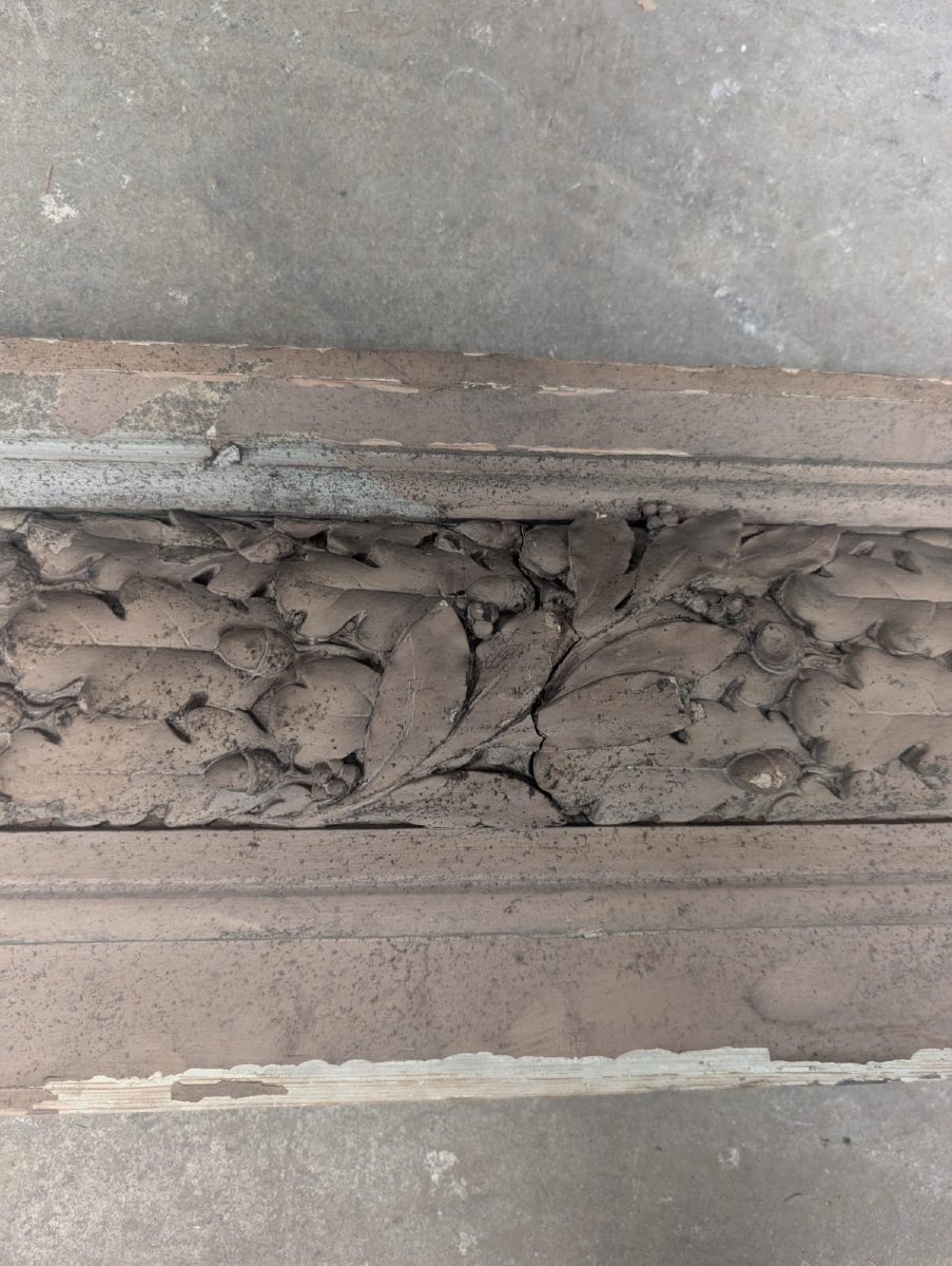 Pair Of Large Molded Moldings With Laurel Garland Motifs – Napoleon III-photo-3