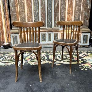 Set Of 6 Bistro Chairs