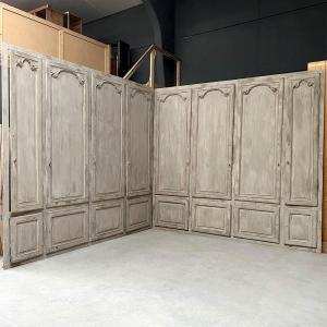 Louis XV Style Storage Front Paneling 6m