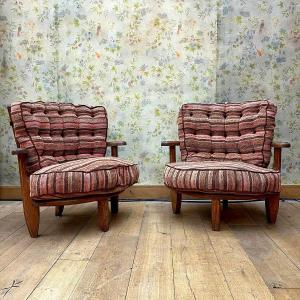 Paire de fauteuils Tricoteuse Guillerme et chambron