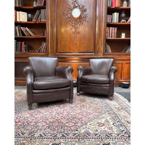 Lot de 9 fauteuils club
