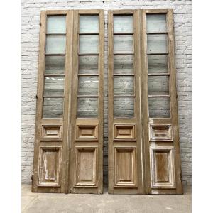 Pair Of Glass Doors 286×107 Cm