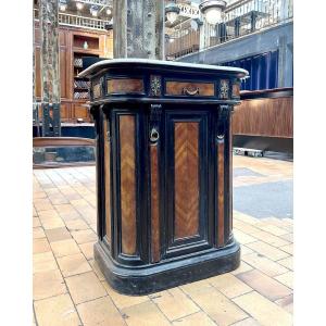 Blackened Wooden Sideboard