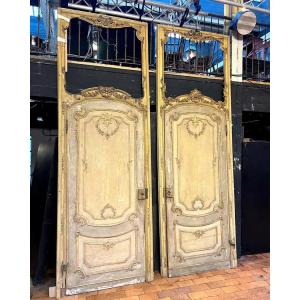 Pair Of Wood-paneled Doors