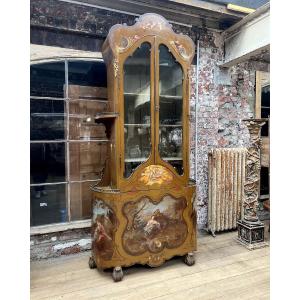 Vitrine peinte italienne