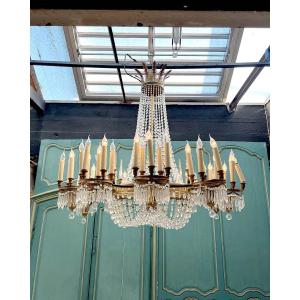 Pair Of Hot Air Balloon Chandeliers, 140cm In Diameter