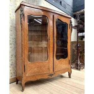 Louis XV Style Display Cabinet With Its Original Bronze Mounts