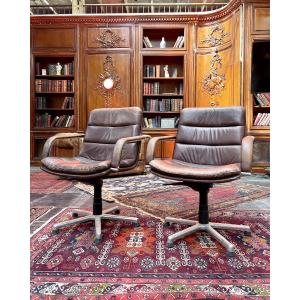 Paire de fauteuils EAMES CHARLES