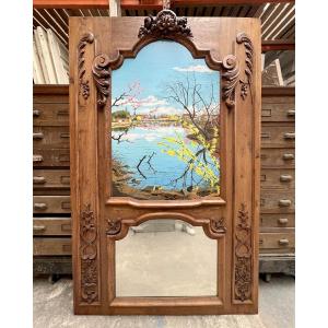 Trumeau With Integrated Landscape, Rouge Paul