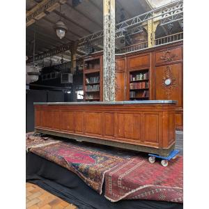 Long comptoir de bar, 4m