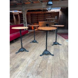 Mange-debout en fonte, style bistrot, 69 x 108 cm