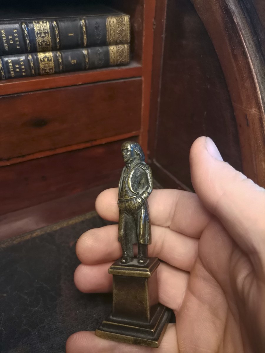 Small Bronze Representative Victor Hugo Around 1850