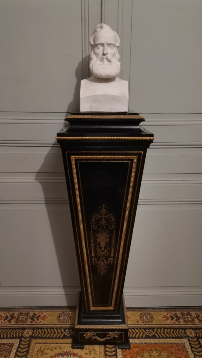 Gaine En Marquèterie Boulle d'époque Napoléon III