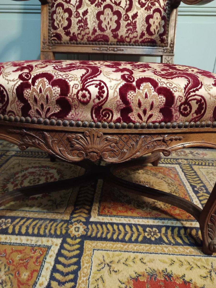 19th Century Regency Style Armchair-photo-7