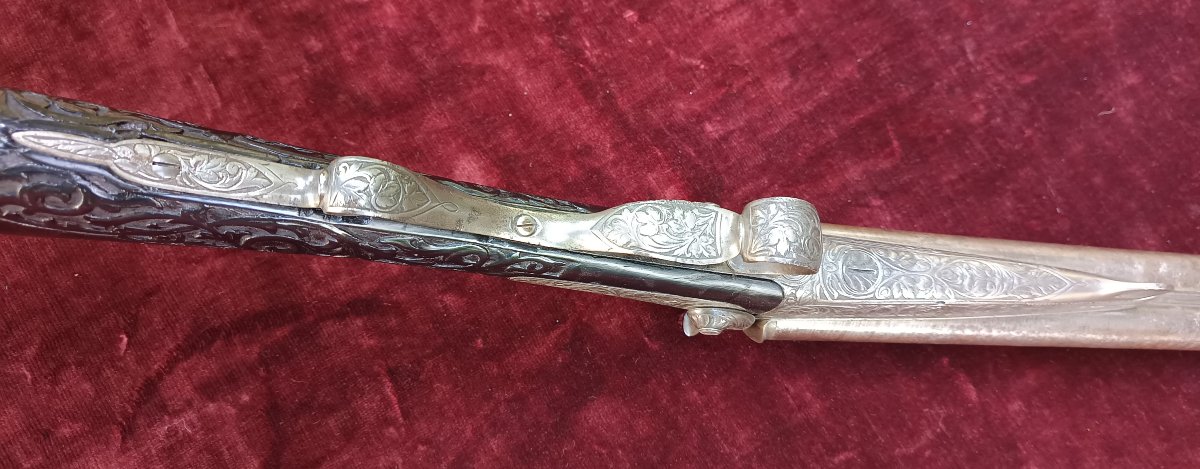 Pinfire Shotgun Signed Lepage Frères Napoleon III Period-photo-7