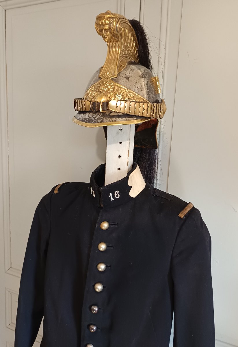 Third Republic Era Dragon Tunic And Helmet Set-photo-3
