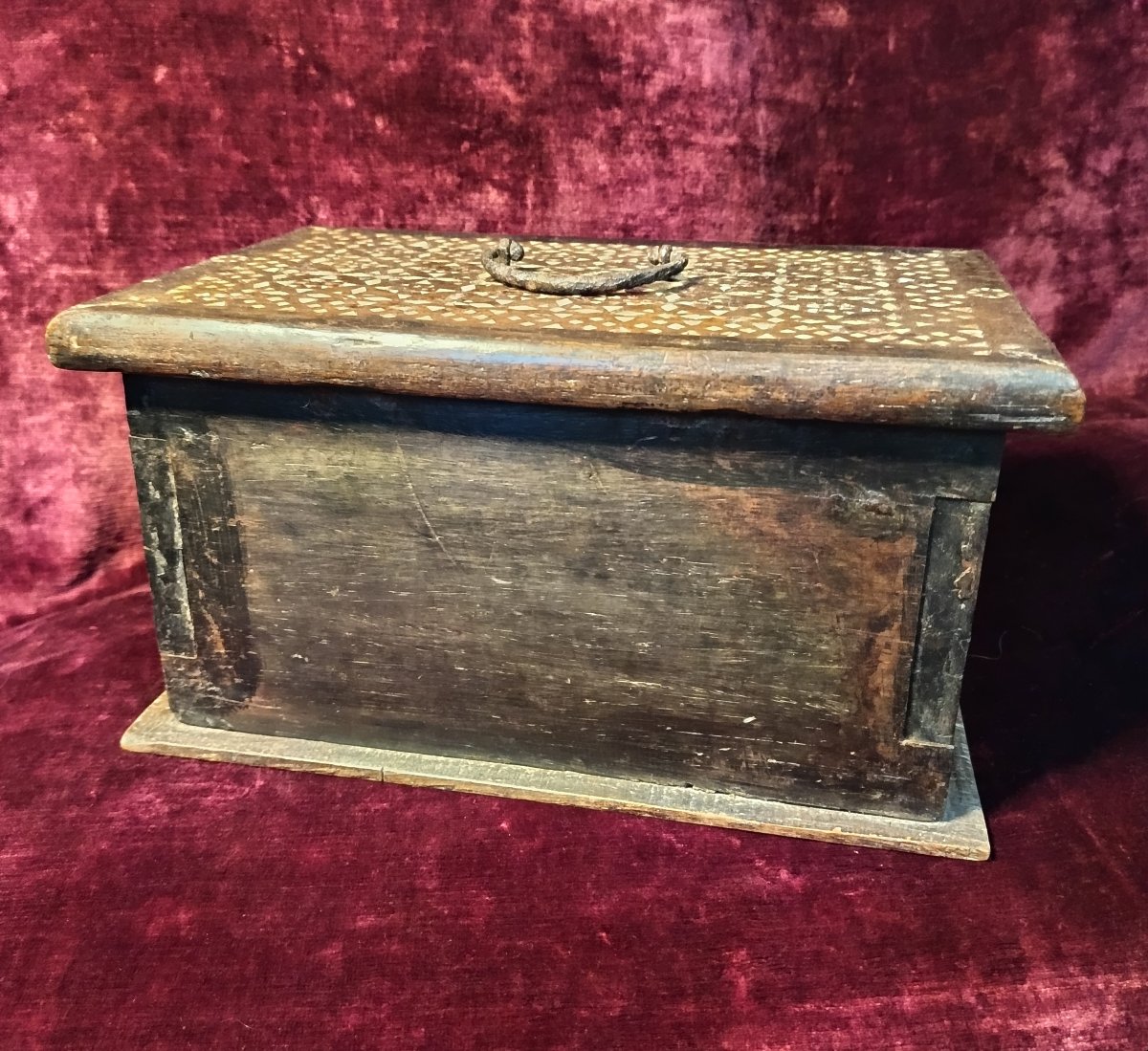 Coffret à serrure à moraillon Syrie époque fin XVIIIème début XIXème-photo-4