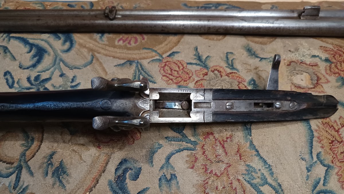 Side-by-side Pinfire Shotgun, 16 Gauge-photo-8