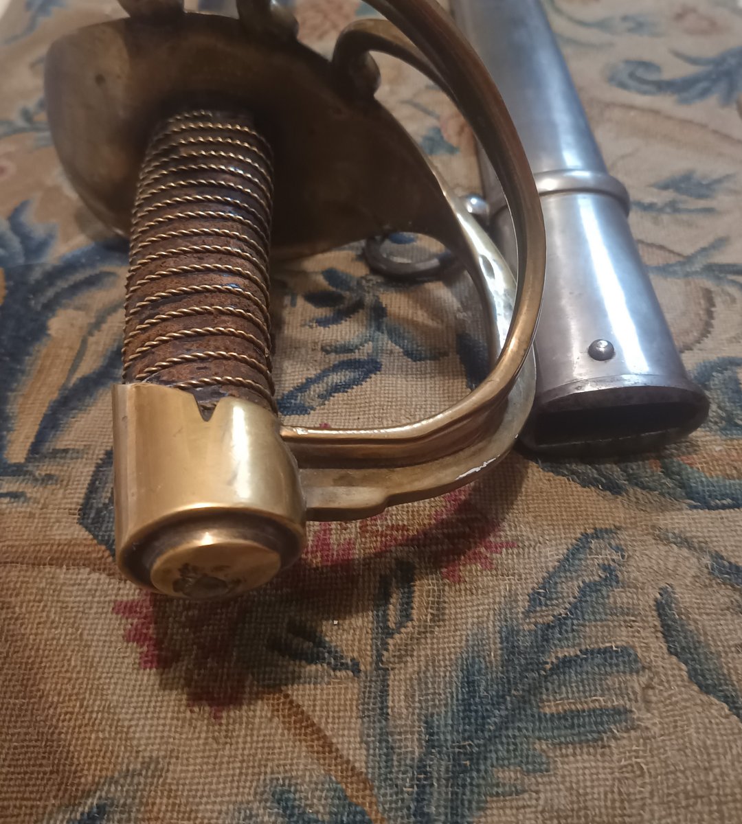 High-quality Antique Copy Of A Line Cavalry Saber, Model Year XIII, Modified 1816-photo-1