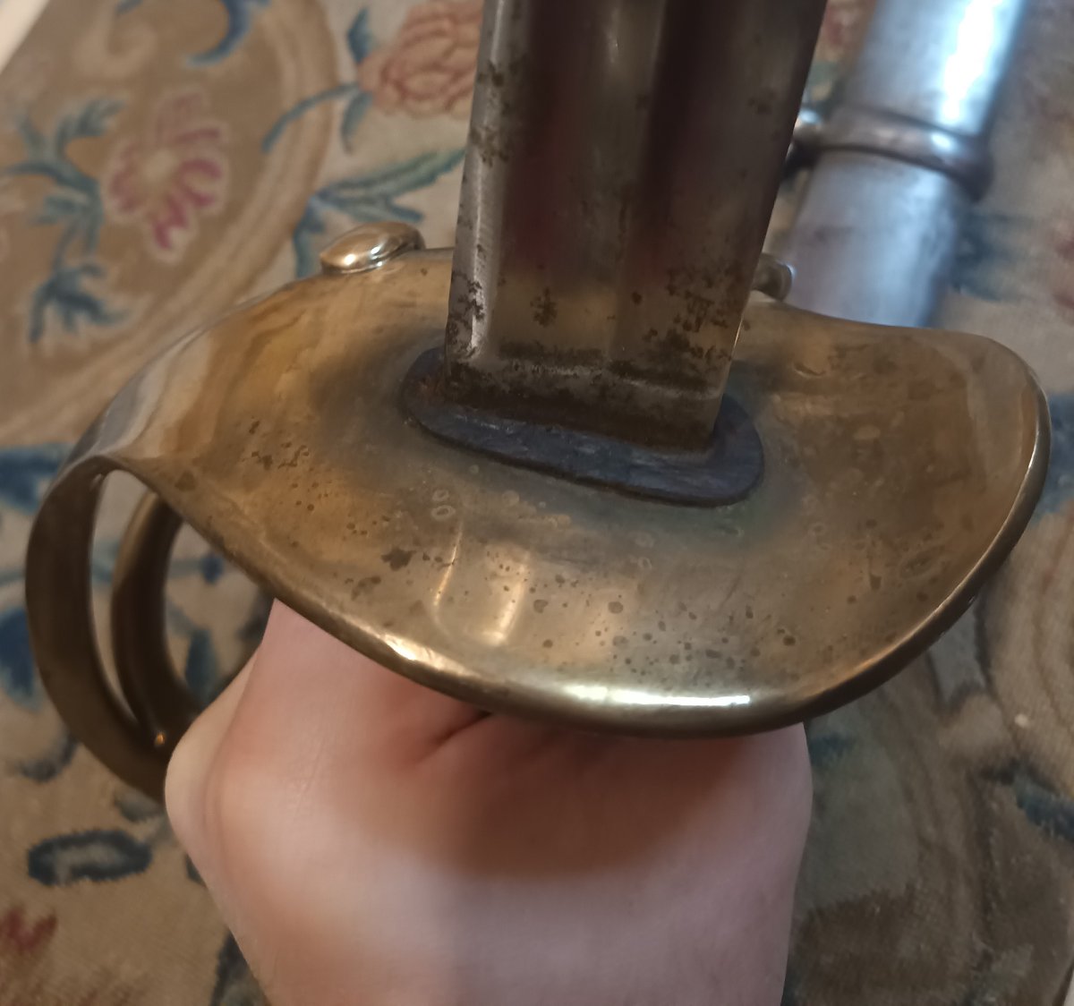 High-quality Antique Copy Of A Line Cavalry Saber, Model Year XIII, Modified 1816-photo-7